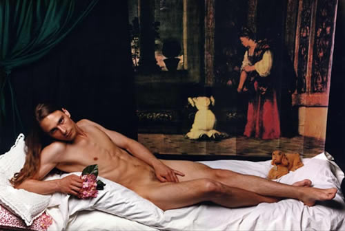 reclining nude
